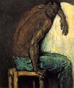 Paul Cezanne Der Afrikaner Scipio oil painting reproduction